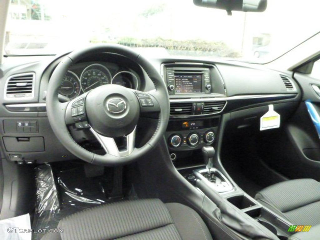 Black Interior 2014 Mazda MAZDA6 Sport Photo #85809979