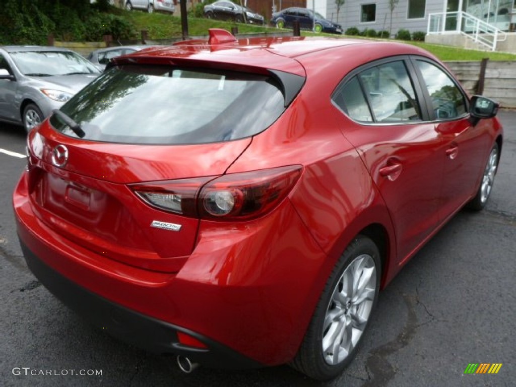 Soul Red Metallic 2014 Mazda MAZDA3 s Grand Touring 5 Door Exterior Photo #85810282