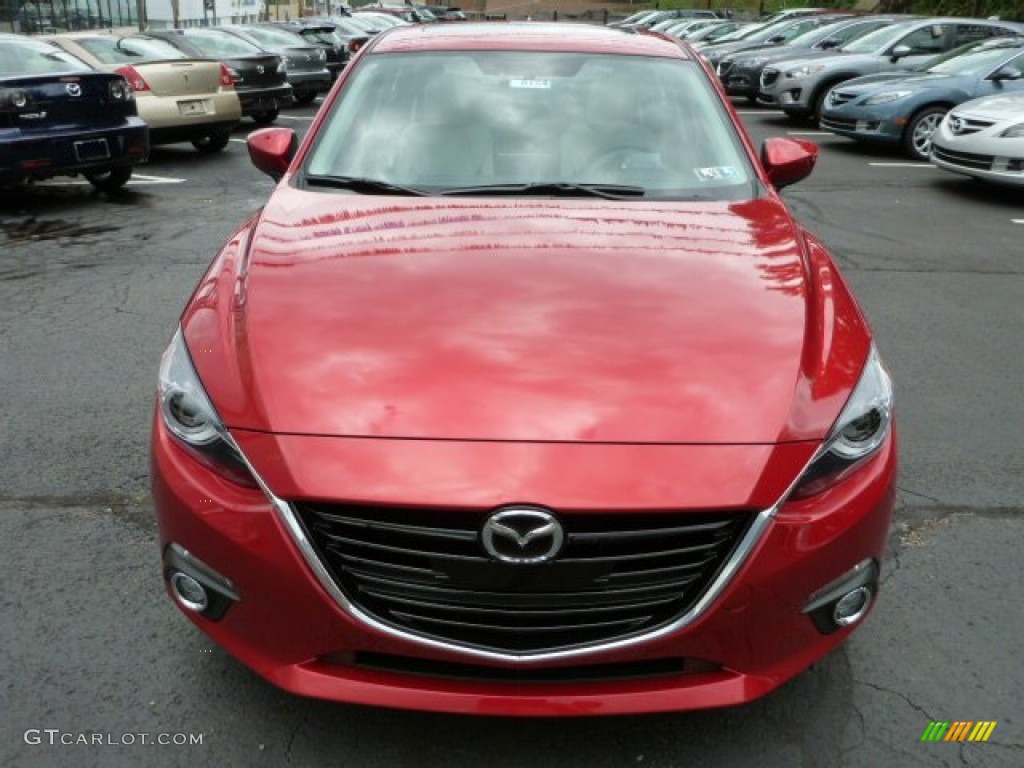 Soul Red Metallic 2014 Mazda MAZDA3 s Grand Touring 5 Door Exterior Photo #85810348