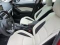 Almond Leather 2014 Mazda MAZDA3 s Grand Touring 5 Door Interior Color