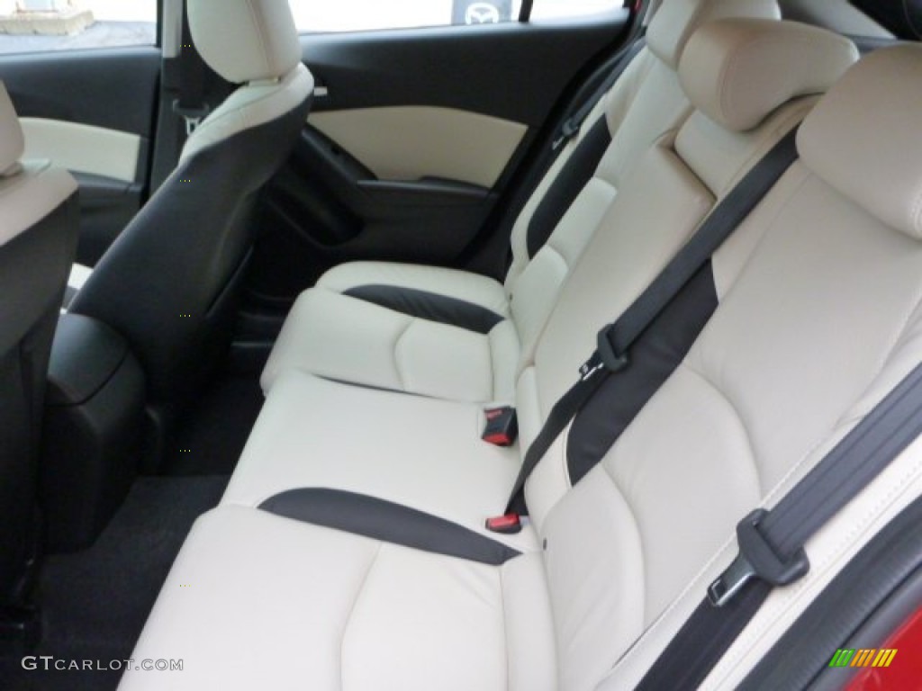 2014 Mazda MAZDA3 s Grand Touring 5 Door Rear Seat Photo #85810396