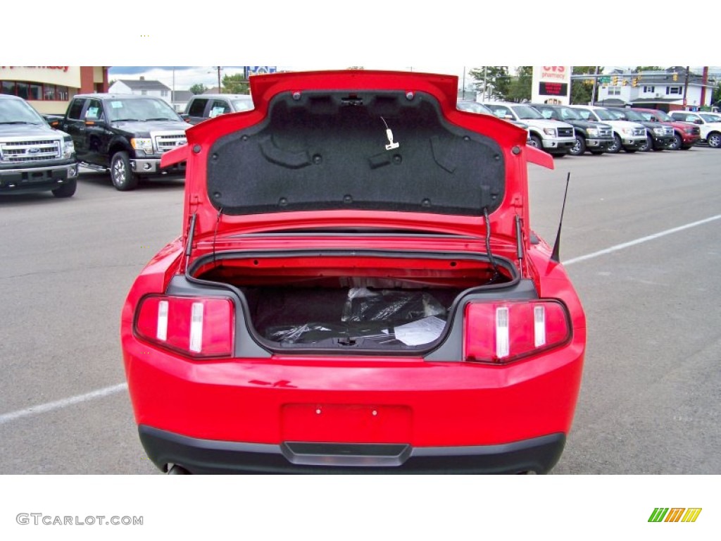 2011 Mustang V6 Premium Convertible - Race Red / Stone photo #15