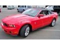 2011 Race Red Ford Mustang V6 Premium Convertible  photo #19