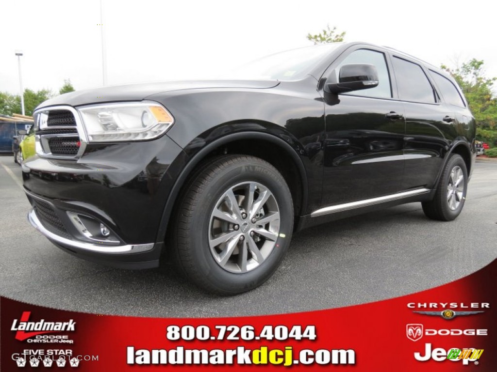 2014 Durango Limited - Brilliant Black Crystal Pearl / Black photo #1