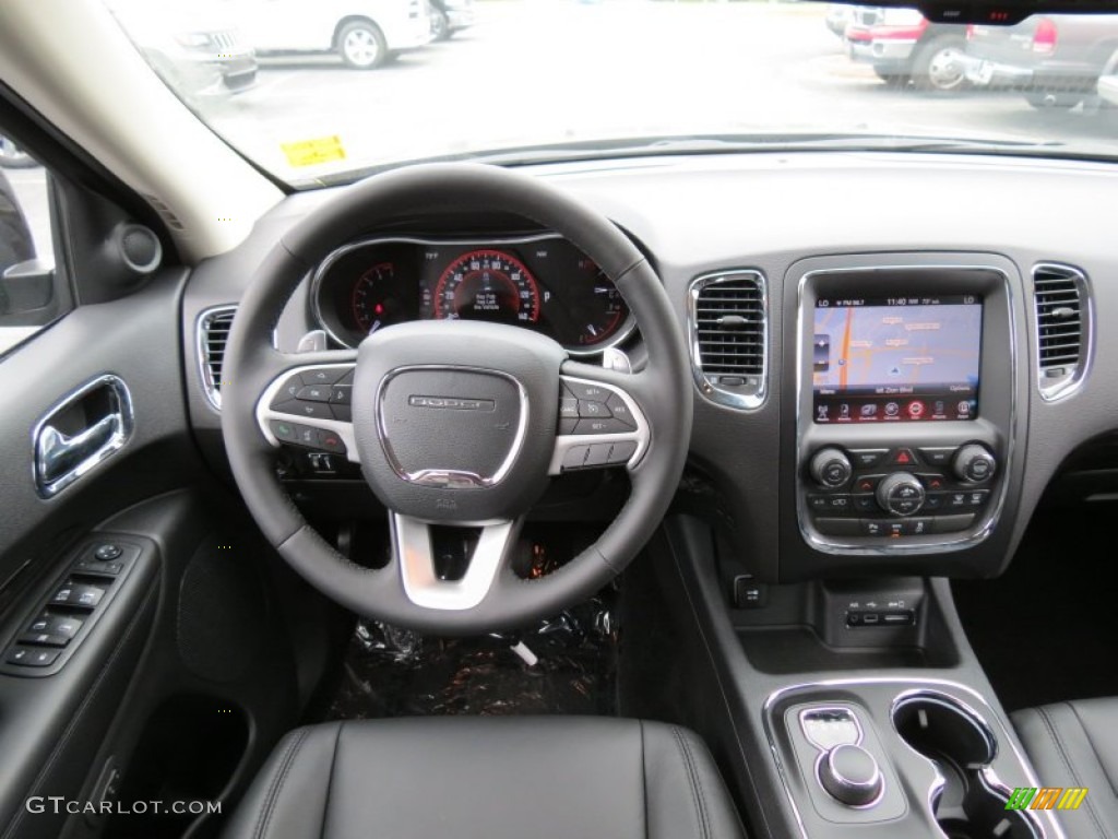 2014 Dodge Durango Limited Black Dashboard Photo #85811296