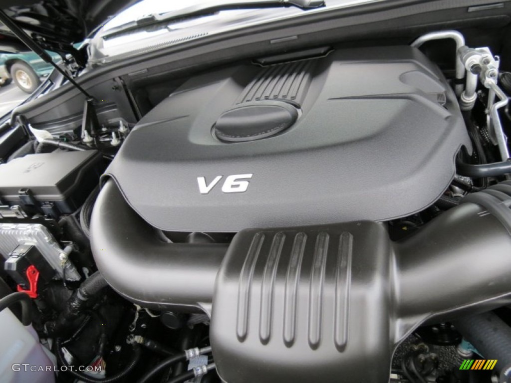 2014 Dodge Durango Limited 3.6 Liter DOHC 24-Valve VVT Pentastar V6 Engine Photo #85811324