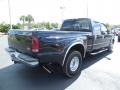 2002 Black Ford F350 Super Duty XLT Crew Cab Dually  photo #8