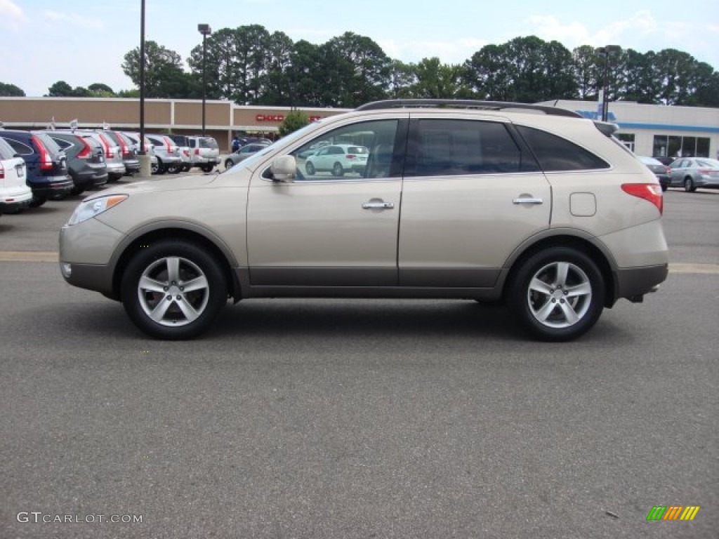 Satin Beige 2009 Hyundai Veracruz Limited Exterior Photo #85811467