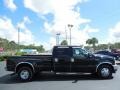 2002 Black Ford F350 Super Duty XLT Crew Cab Dually  photo #9