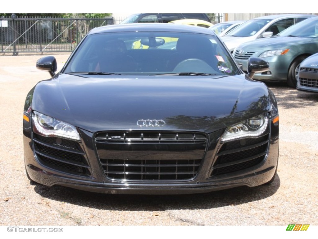 Phantom Black Pearl Effect 2012 Audi R8 5.2 FSI quattro Exterior Photo #85811743