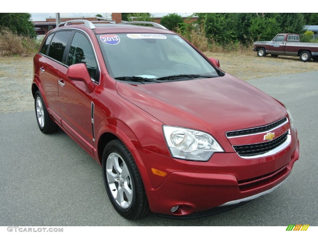 Crystal Red Tintcoat Chevrolet Captiva Sport