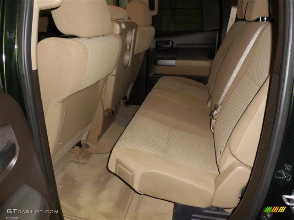 2011 Tundra Texas Edition Double Cab - Spruce Green Mica / Sand Beige photo #18