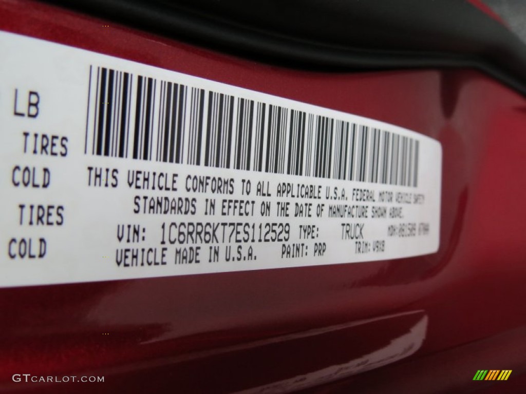 2014 1500 Express Crew Cab - Deep Cherry Red Crystal Pearl / Black/Diesel Gray photo #11