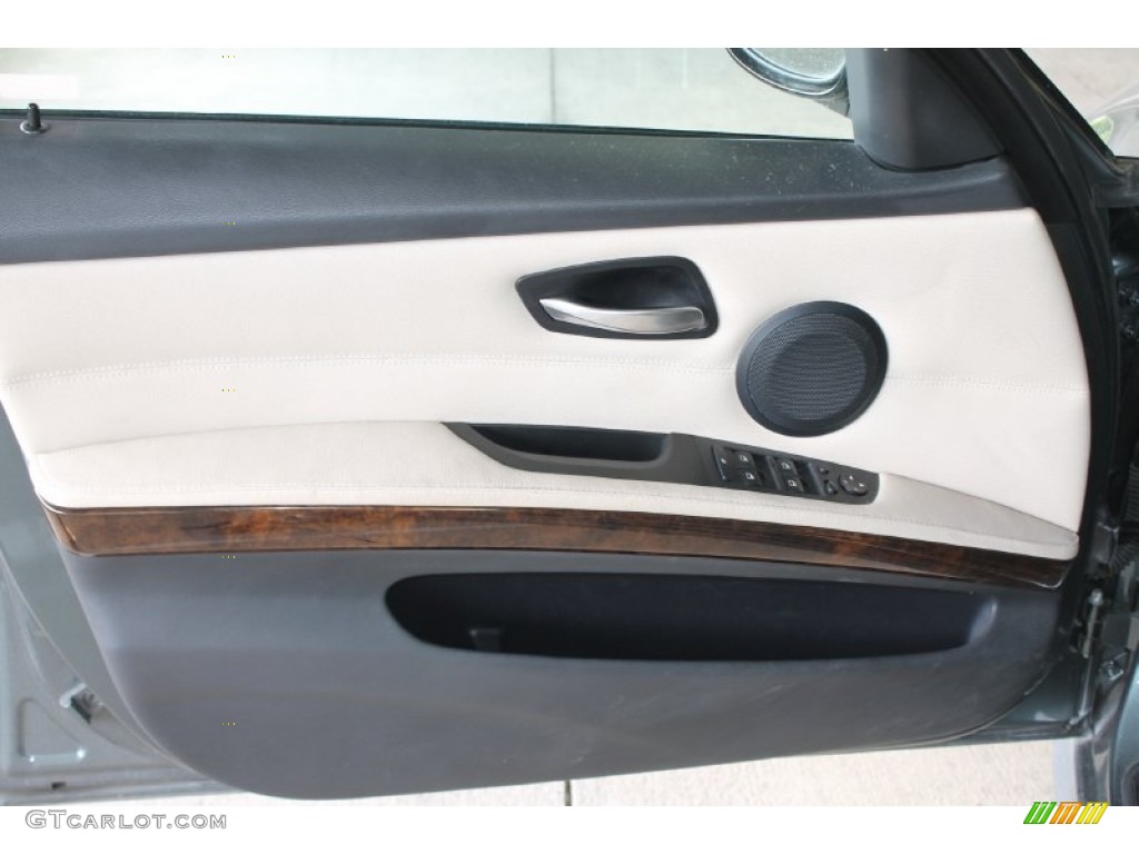 2010 3 Series 335i Sedan - Tasman Green Metallic / Beige photo #10