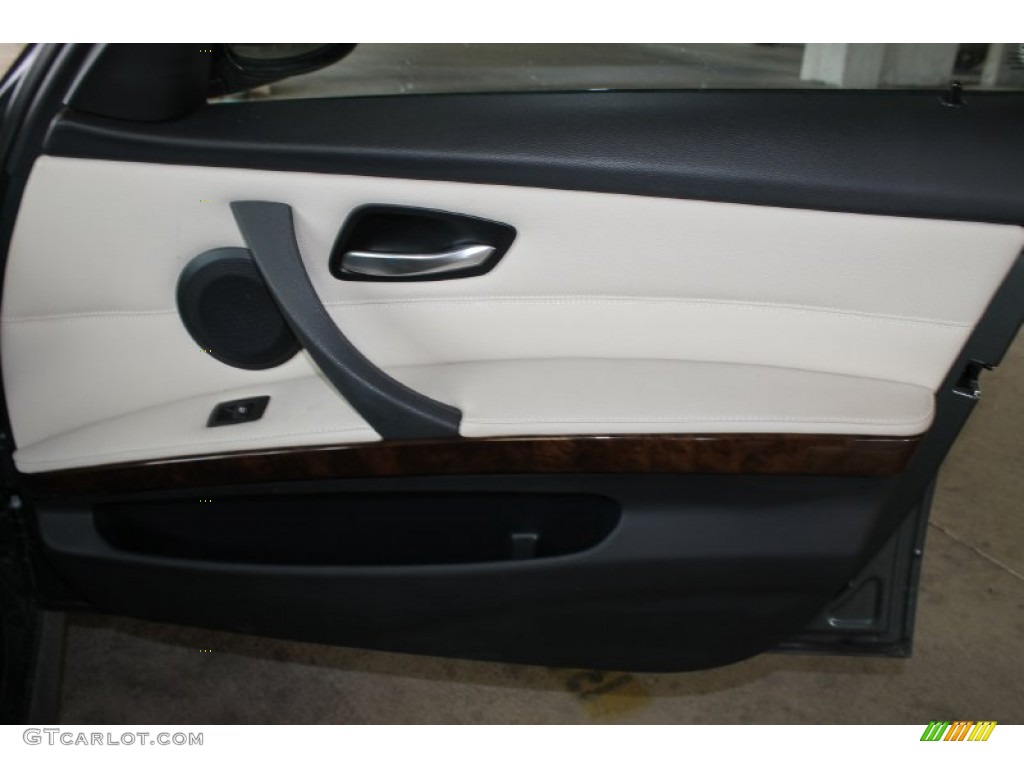 2010 3 Series 335i Sedan - Tasman Green Metallic / Beige photo #35