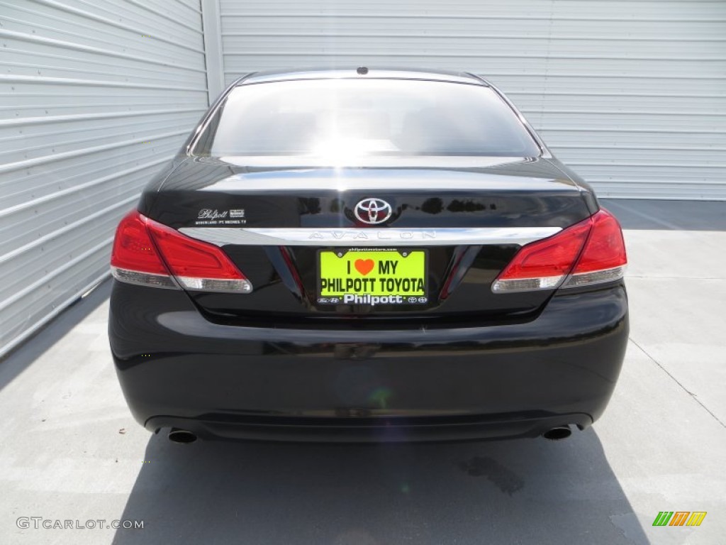 2012 Avalon  - Black / Black photo #5