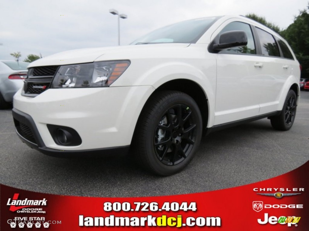 White Dodge Journey