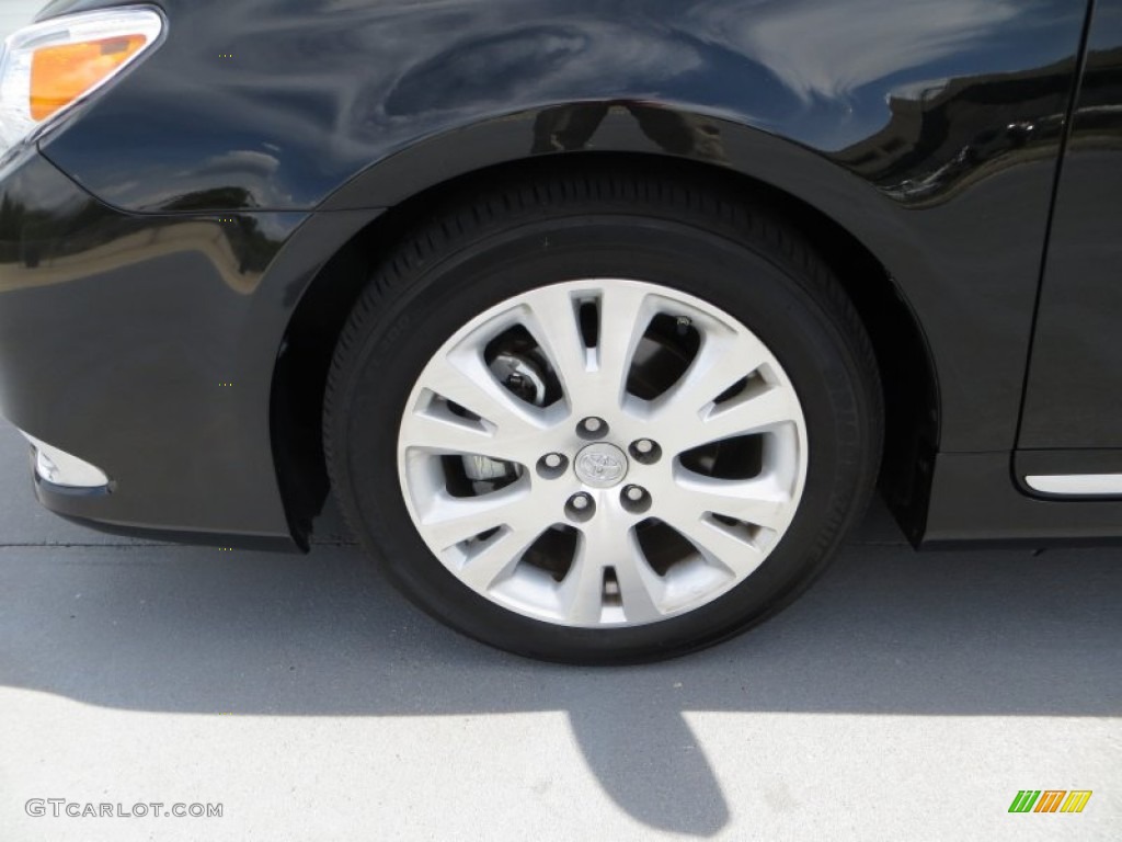 2012 Avalon  - Black / Black photo #11