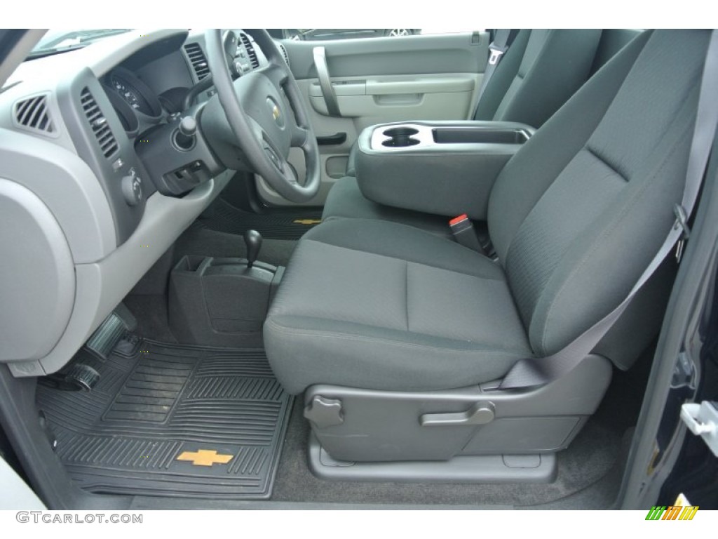 Dark Titanium Interior 2012 Chevrolet Silverado 1500 LS Regular Cab 4x4 Photo #85813987