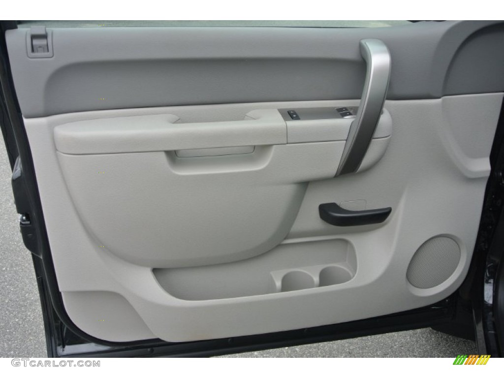 2012 Chevrolet Silverado 1500 LS Regular Cab 4x4 Dark Titanium Door Panel Photo #85814035