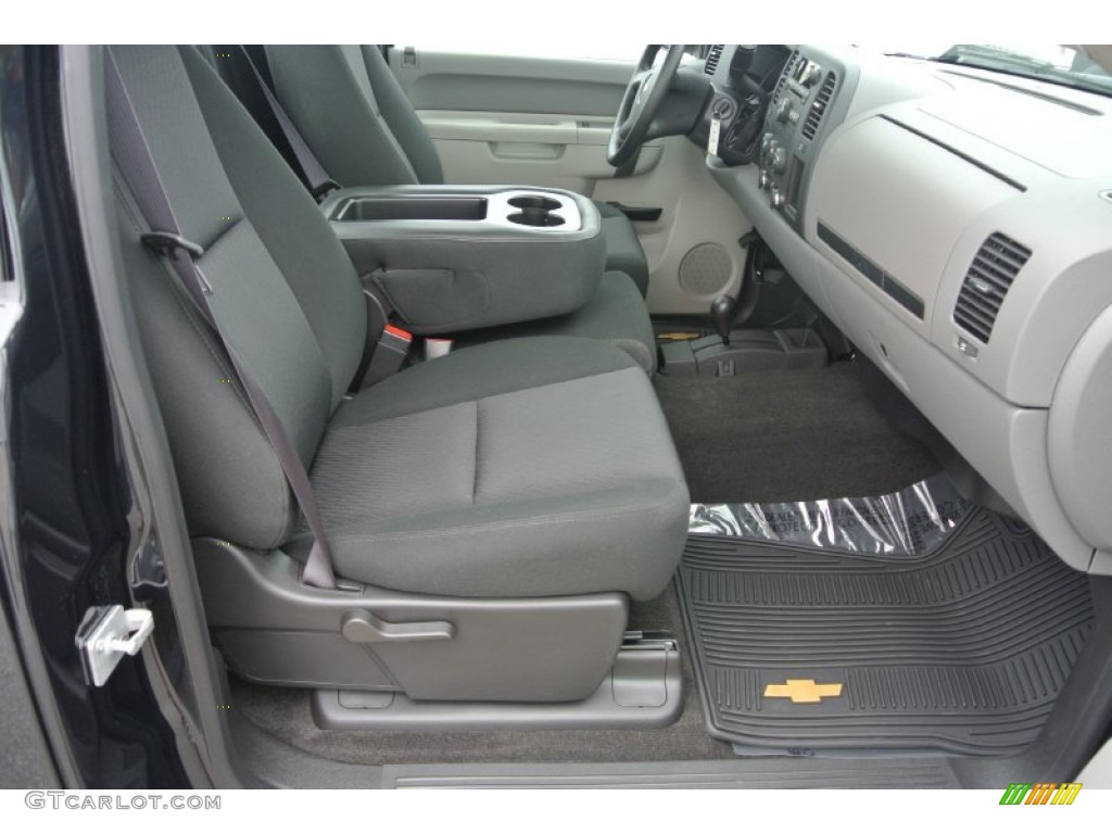 2012 Silverado 1500 LS Regular Cab 4x4 - Black / Dark Titanium photo #18