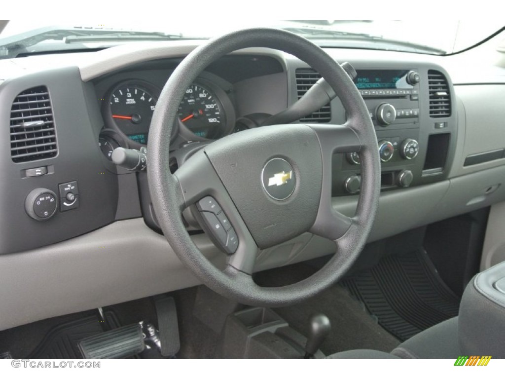 2012 Silverado 1500 LS Regular Cab 4x4 - Black / Dark Titanium photo #26