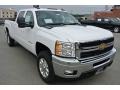 Summit White 2014 Chevrolet Silverado 3500HD LTZ Crew Cab 4x4 Exterior