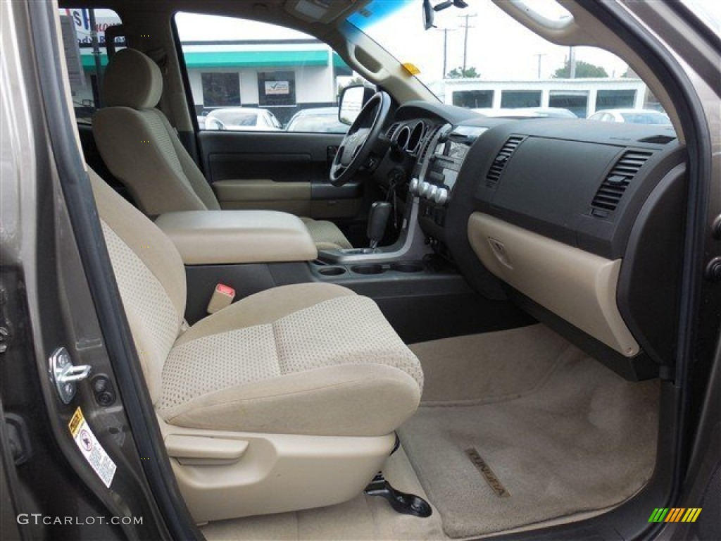 2010 Tundra SR5 Double Cab - Pyrite Brown Mica / Sand Beige photo #15