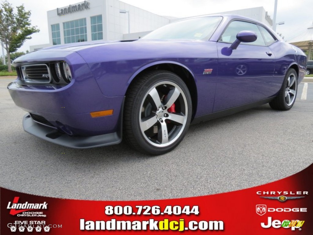 Plum Crazy Pearl Coat Dodge Challenger