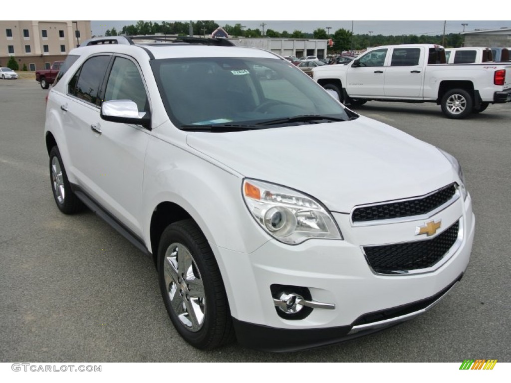 Summit White 2014 Chevrolet Equinox LTZ Exterior Photo #85815580