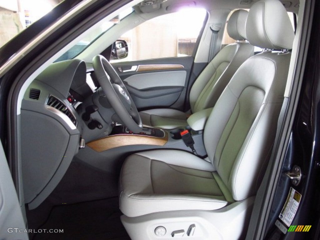 Titanium Gray Interior 2014 Audi Q5 2.0 TFSI quattro Photo #85815877