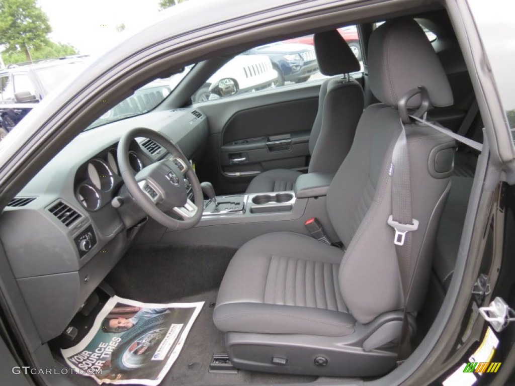 Dark Slate Gray Interior 2014 Dodge Challenger SXT Photo #85816264