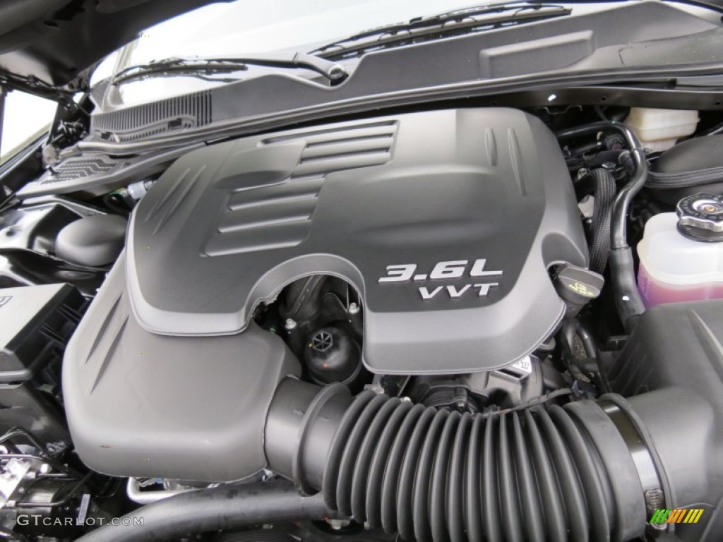 2014 Dodge Challenger SXT 3.6 Liter DOHC 24-Valve VVT Pentastar V6 Engine Photo #85816336