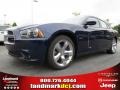 2014 Jazz Blue Pearl Dodge Charger R/T  photo #1