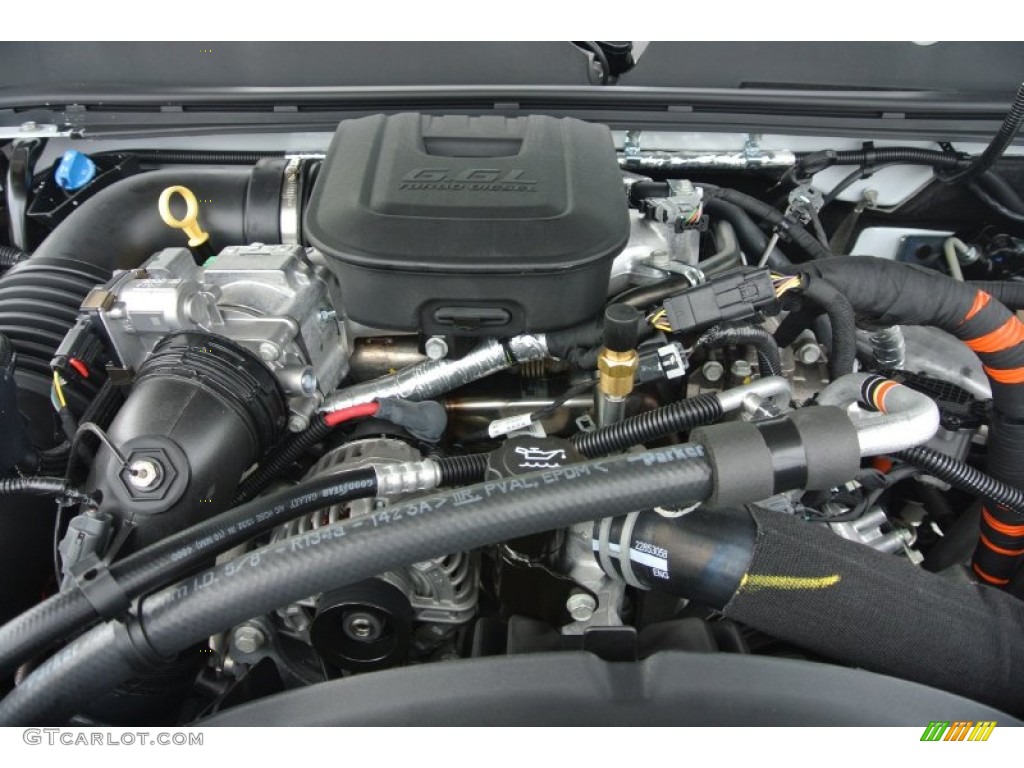2014 Chevrolet Silverado 3500HD LTZ Crew Cab 4x4 Engine Photos