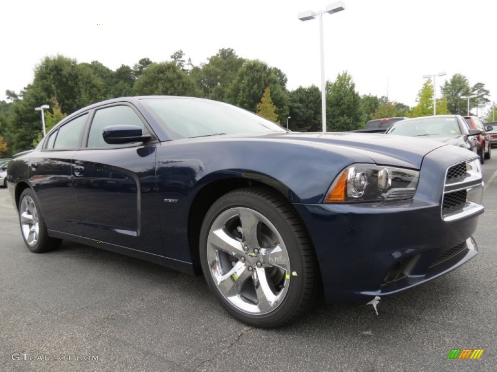 Jazz Blue Pearl 2014 Dodge Charger R/T Exterior Photo #85816723
