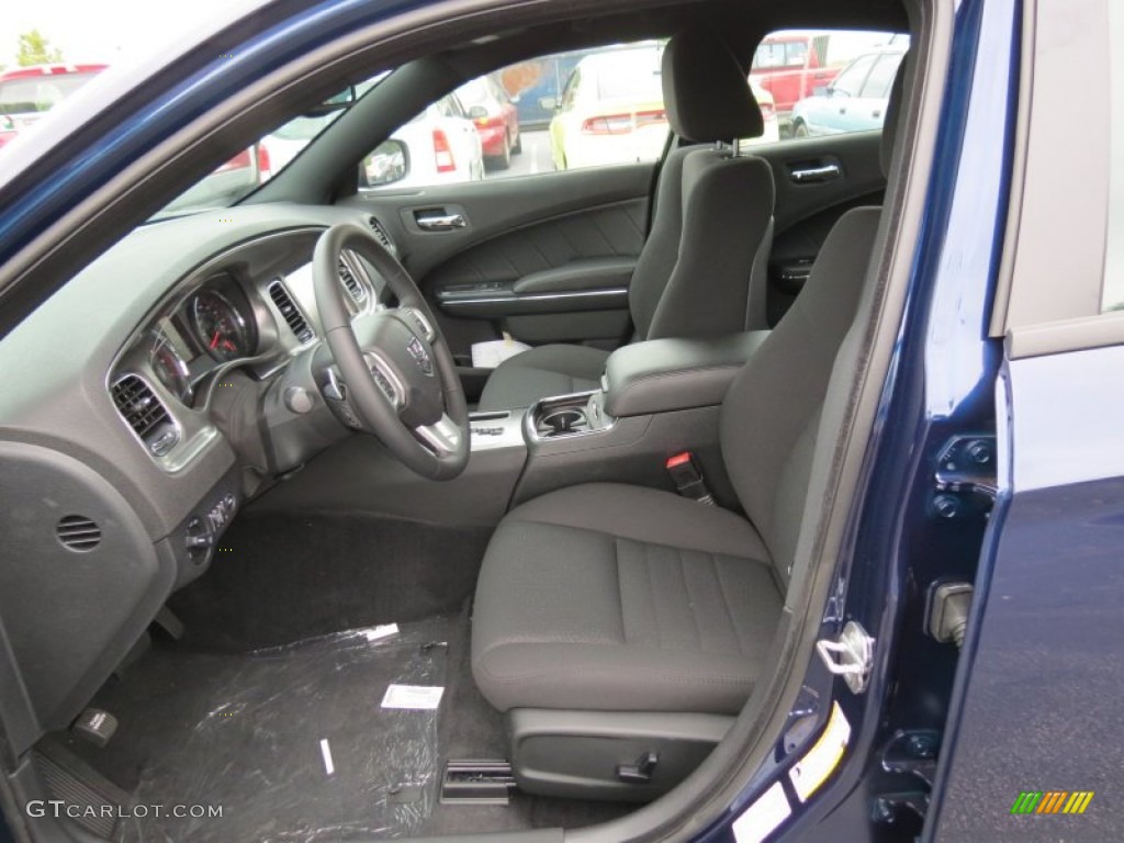 Black Interior 2014 Dodge Charger R/T Photo #85816795