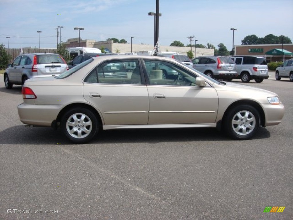 2002 Accord EX Sedan - Naples Gold Metallic / Ivory photo #6