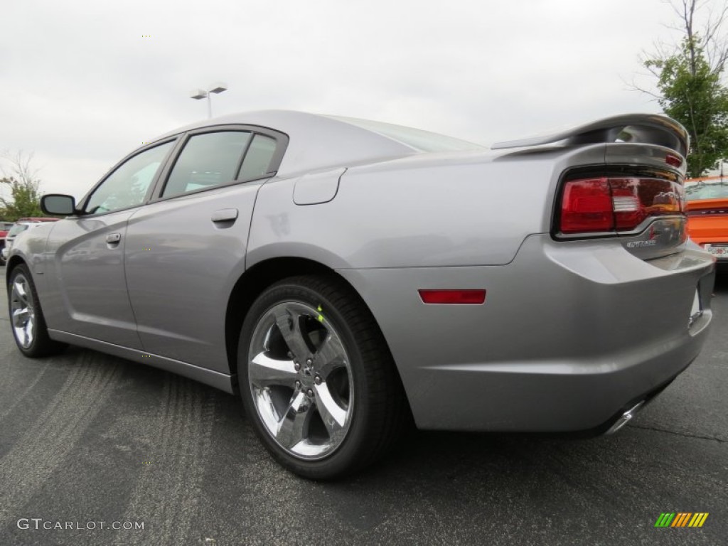 Billet Silver Metallic 2014 Dodge Charger R/T Road & Track Exterior Photo #85816948