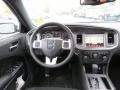 Black 2014 Dodge Charger R/T Road & Track Dashboard