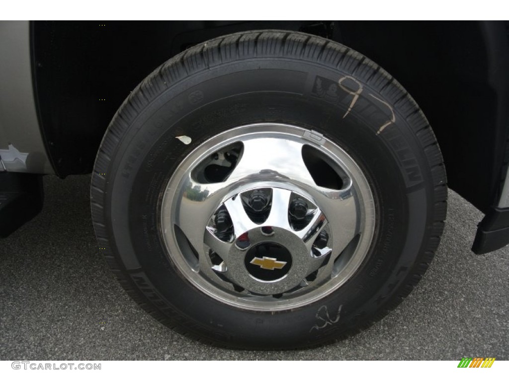 2014 Silverado 3500HD LT Crew Cab Dual Rear Wheel 4x4 - Graystone Metallic / Ebony photo #18