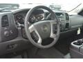 Ebony 2014 Chevrolet Silverado 3500HD LT Crew Cab Dual Rear Wheel 4x4 Steering Wheel