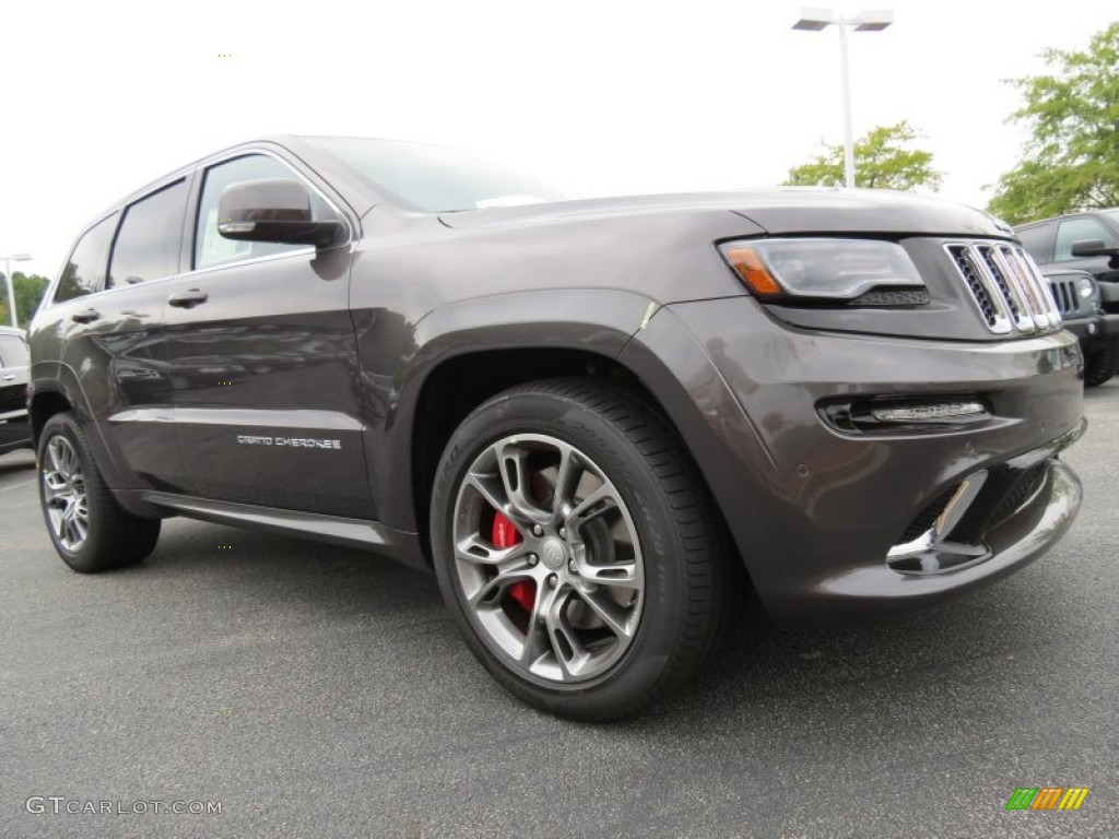 2014 Grand Cherokee SRT 4x4 - Granite Crystal Metallic / SRT Morocco Black photo #4