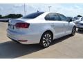 2013 Frost Silver Metallic Volkswagen Jetta Hybrid SEL Premium  photo #2