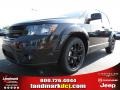 Brilliant Black Crystal Pearl 2013 Dodge Journey SXT Blacktop