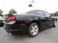 2013 Pitch Black Dodge Charger SE  photo #3