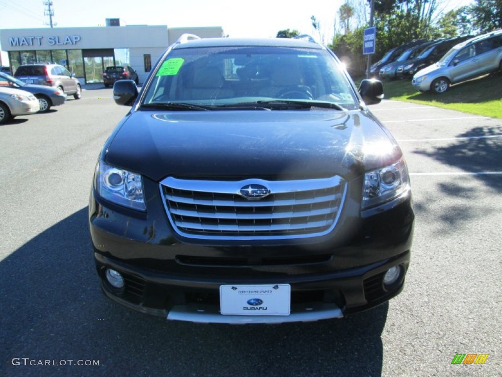 2010 Tribeca 3.6R Limited - Crystal Black Silica / Desert Beige photo #3