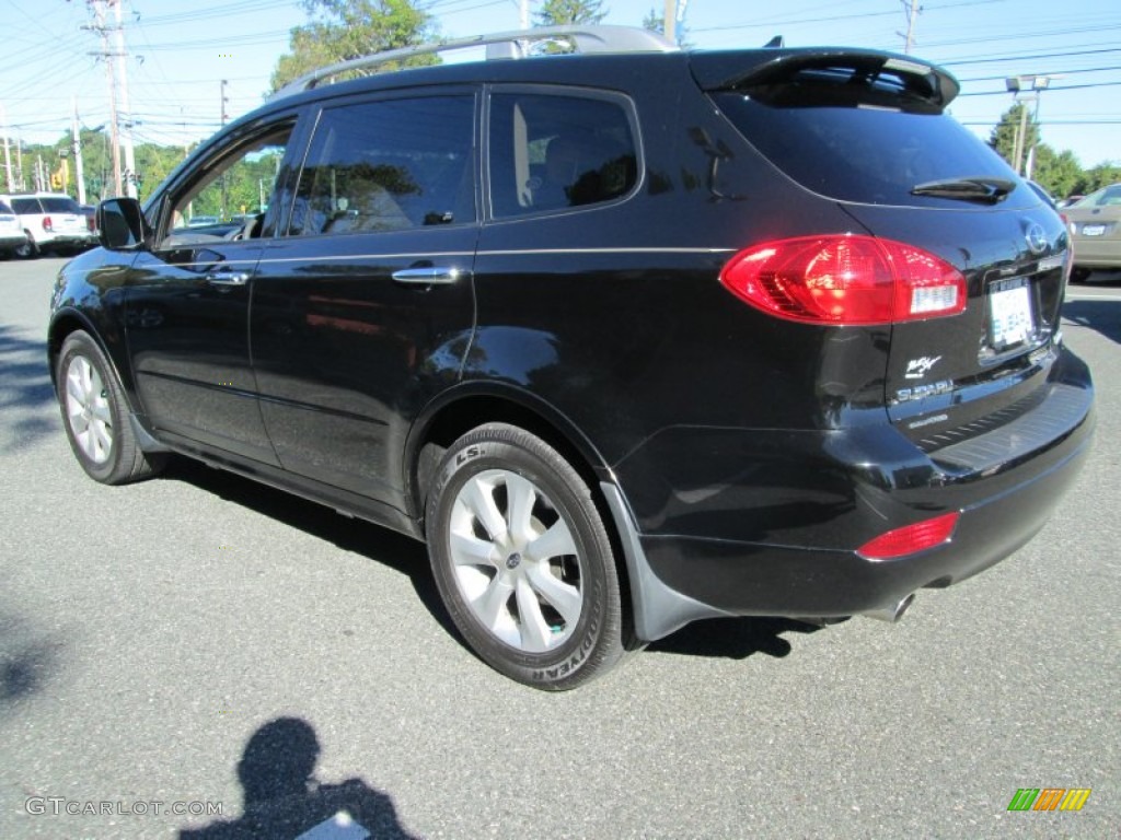 2010 Tribeca 3.6R Limited - Crystal Black Silica / Desert Beige photo #8