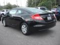 Crystal Black Pearl - Civic LX Coupe Photo No. 3