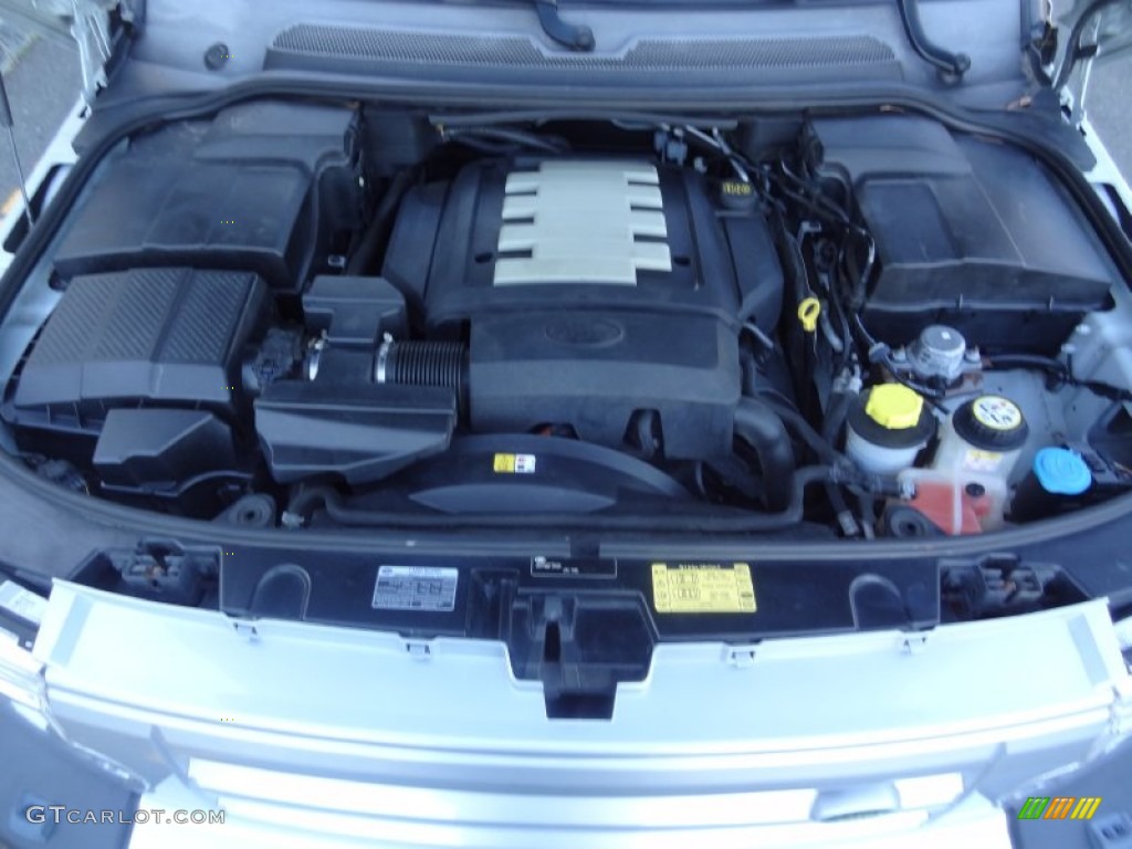 2008 LR3 V8 SE - Zermatt Silver Metallic / Ebony Black photo #33